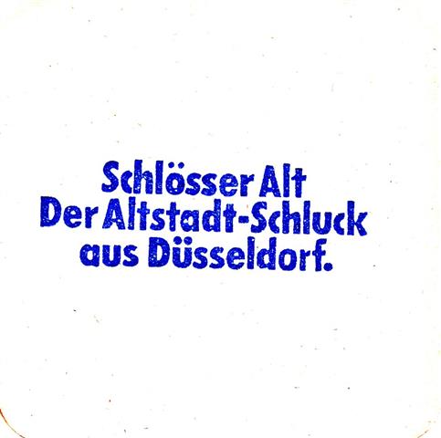 düsseldorf d-nw schlösser quad 2a (185-der altstadtschluck-blau) 
